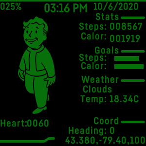 Pipboy 3000 By Nick Whelan Fitbit App Gallery